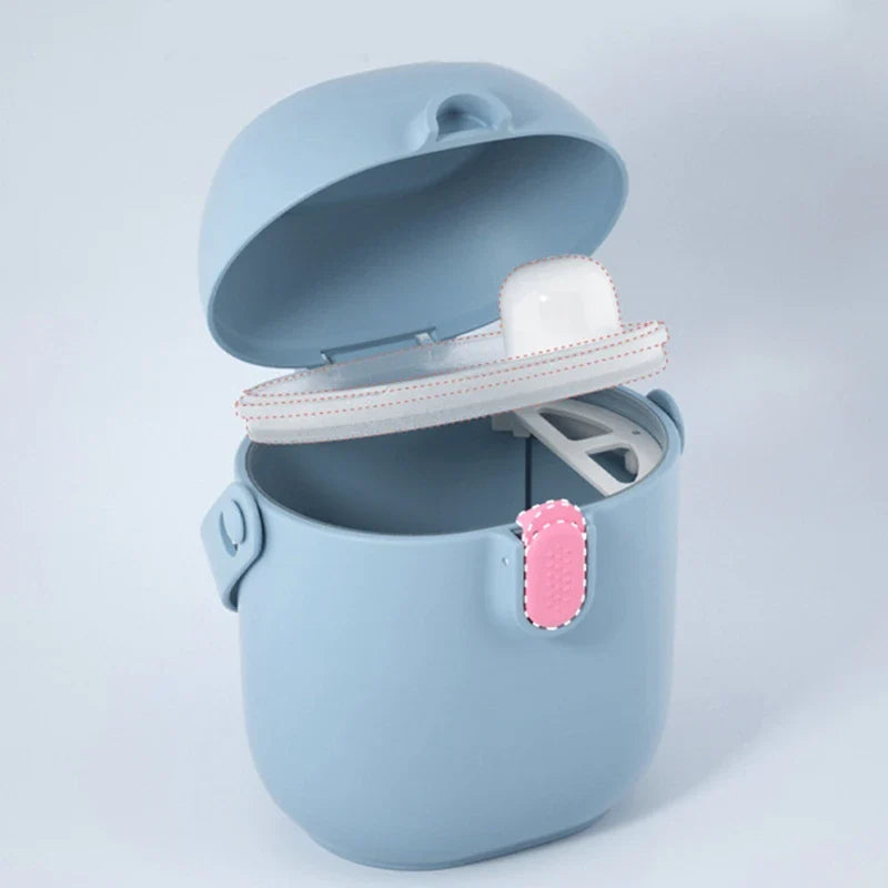 Récipient à lait en poudre pour bébé avec cuillère