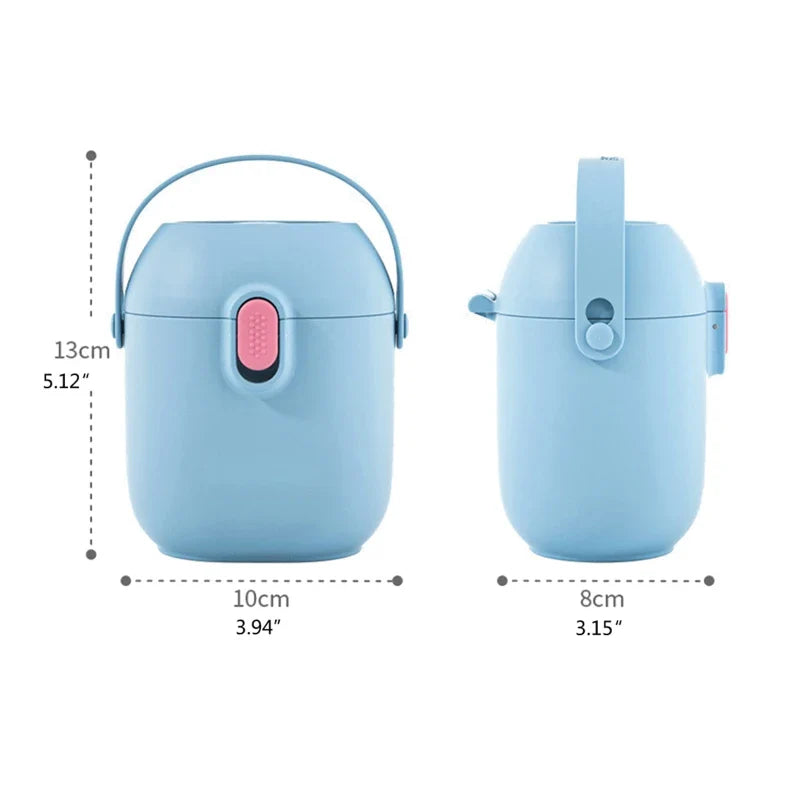 Récipient à lait en poudre pour bébé avec cuillère
