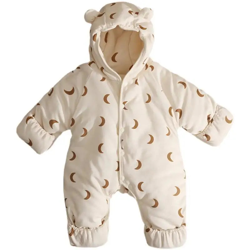 Winter cotton baby romper