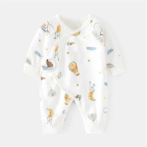 Newborn cotton romper jumpsuit for girls and boys