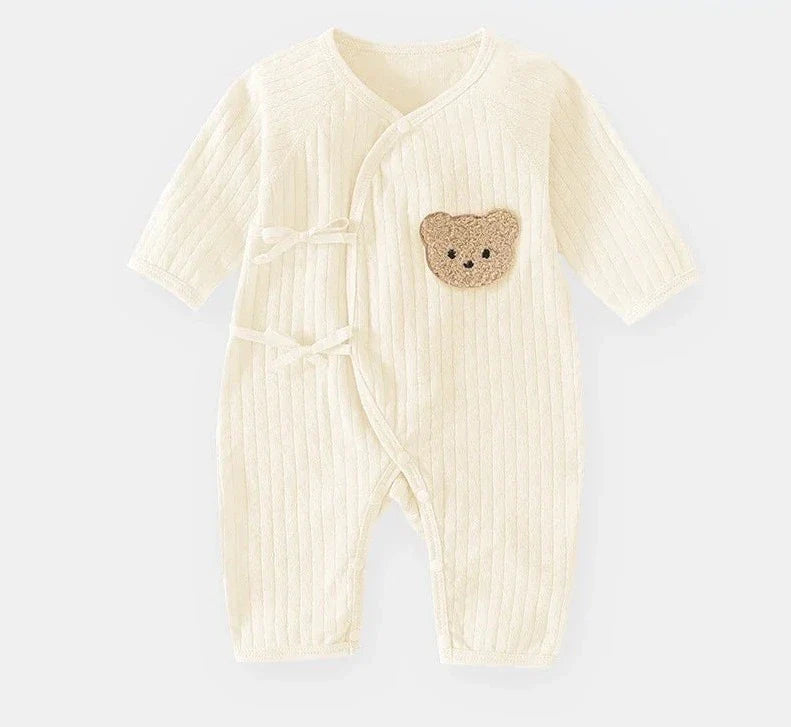 Long Sleeve Baby Jumpsuits - Cotton Romper for Toddlers
