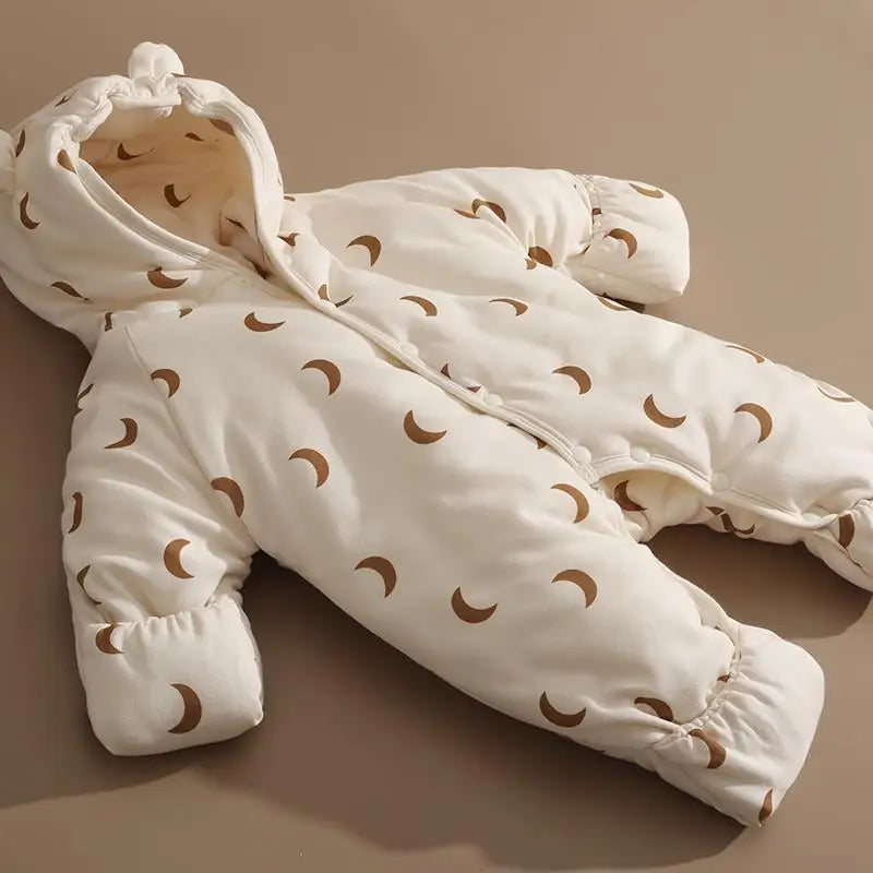 Winter cotton baby romper
