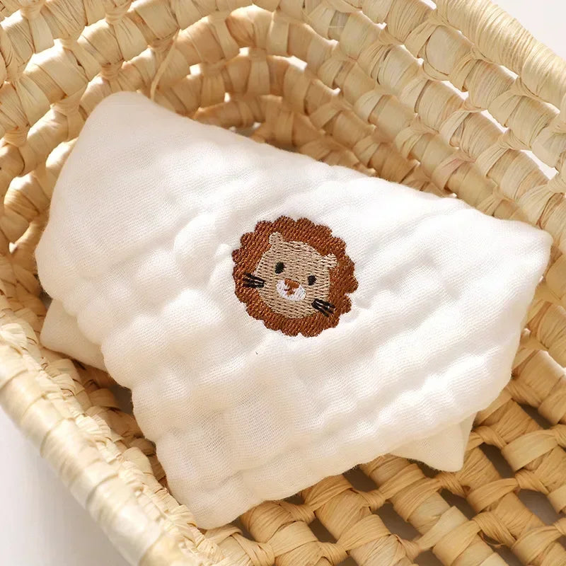 Serviettes de salive en coton doux pour nouveau-nés