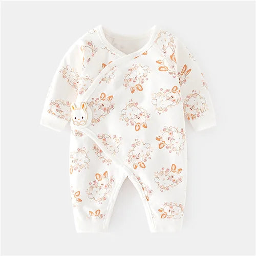 Newborn cotton romper jumpsuit for girls and boys