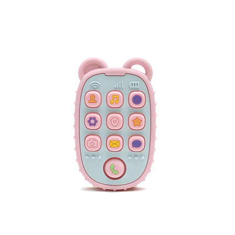 Cartoon Bear Baby Teething Gloves