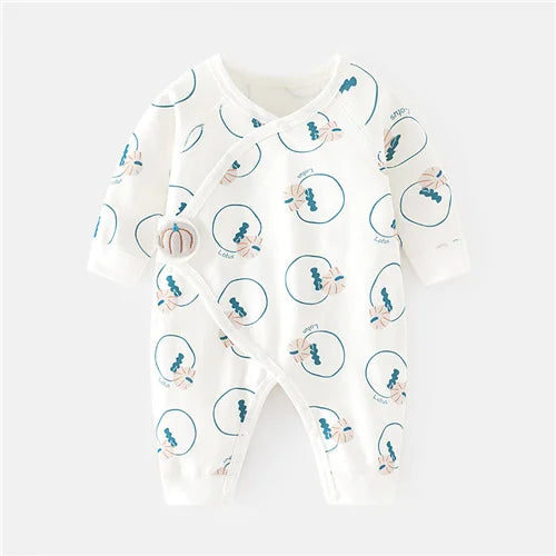 Newborn cotton romper jumpsuit for girls and boys