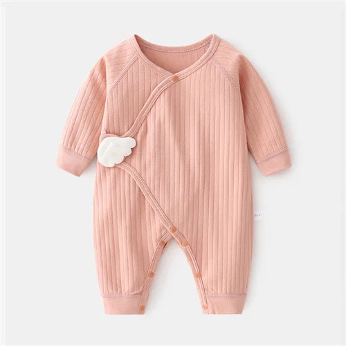 Newborn cotton romper jumpsuit for girls and boys