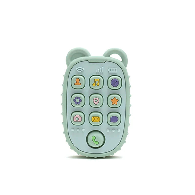 Cartoon Bear Baby Teething Gloves