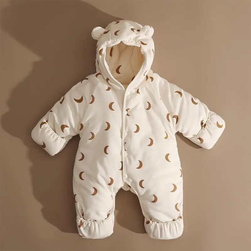 Winter cotton baby romper