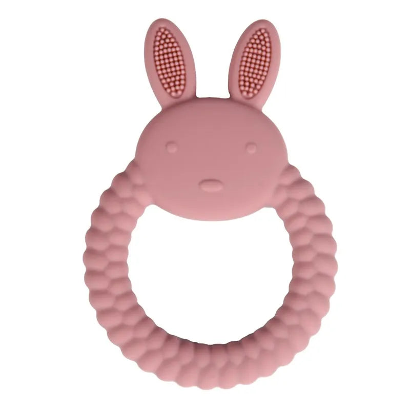 Cartoon Bear Baby Teething Gloves
