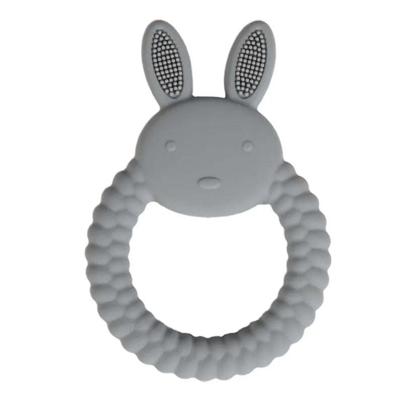 Cartoon Bear Baby Teething Gloves