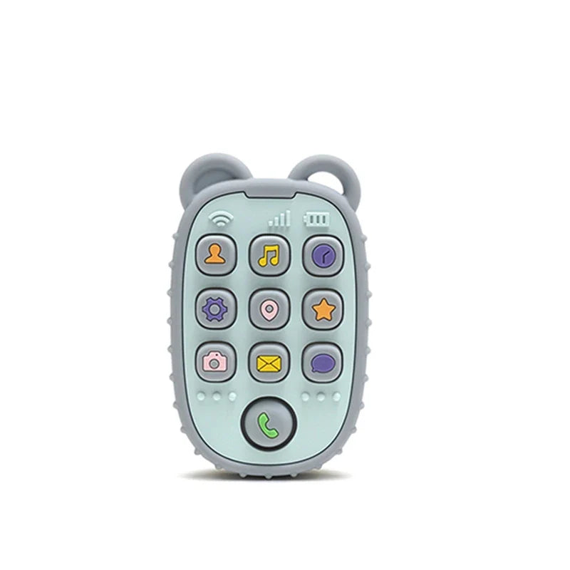 Cartoon Bear Baby Teething Gloves