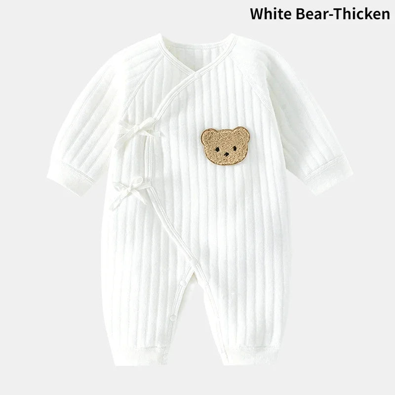 Long Sleeve Baby Jumpsuits - Cotton Romper for Toddlers