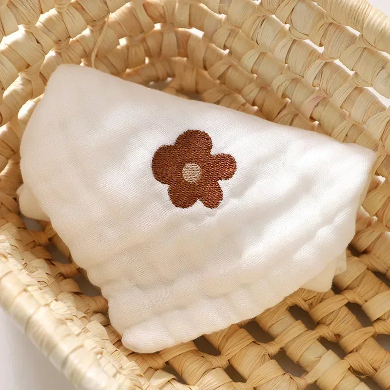 Serviettes de salive en coton doux pour nouveau-nés