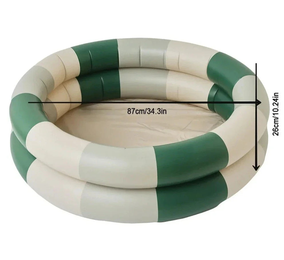 Opblaasbaar babybadje van 87 cm - babybadspeelgoed voor buiten en binnen