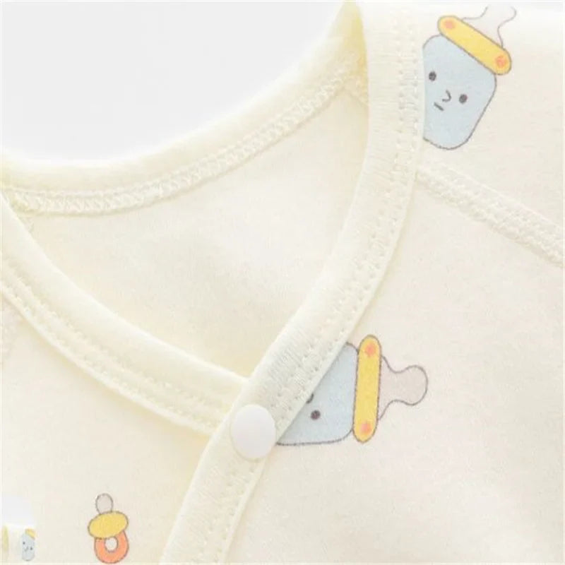 Newborn cotton romper jumpsuit for girls and boys