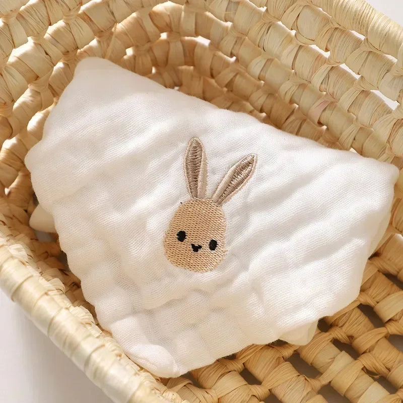 Serviettes de salive en coton doux pour nouveau-nés