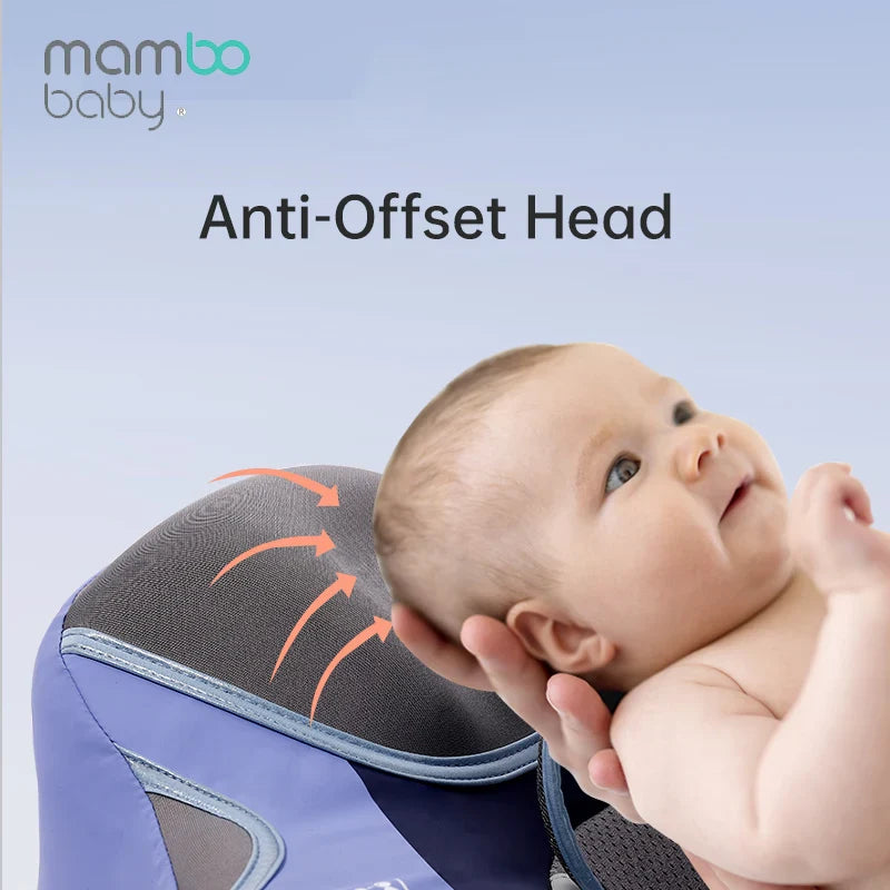 Mambobaby niet-opblaasbare babyzwembadvlotter met luifel