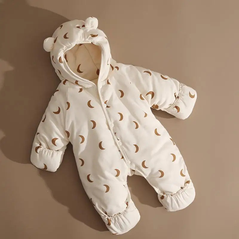 Winter cotton baby romper