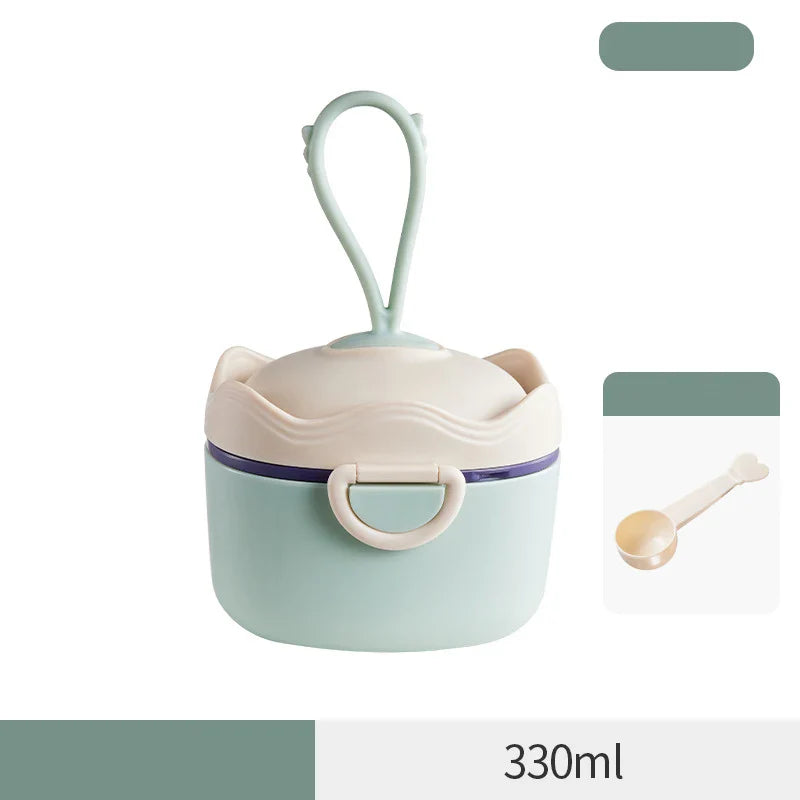 Portable Baby Formula Dispenser with Scoop - 330/500mL