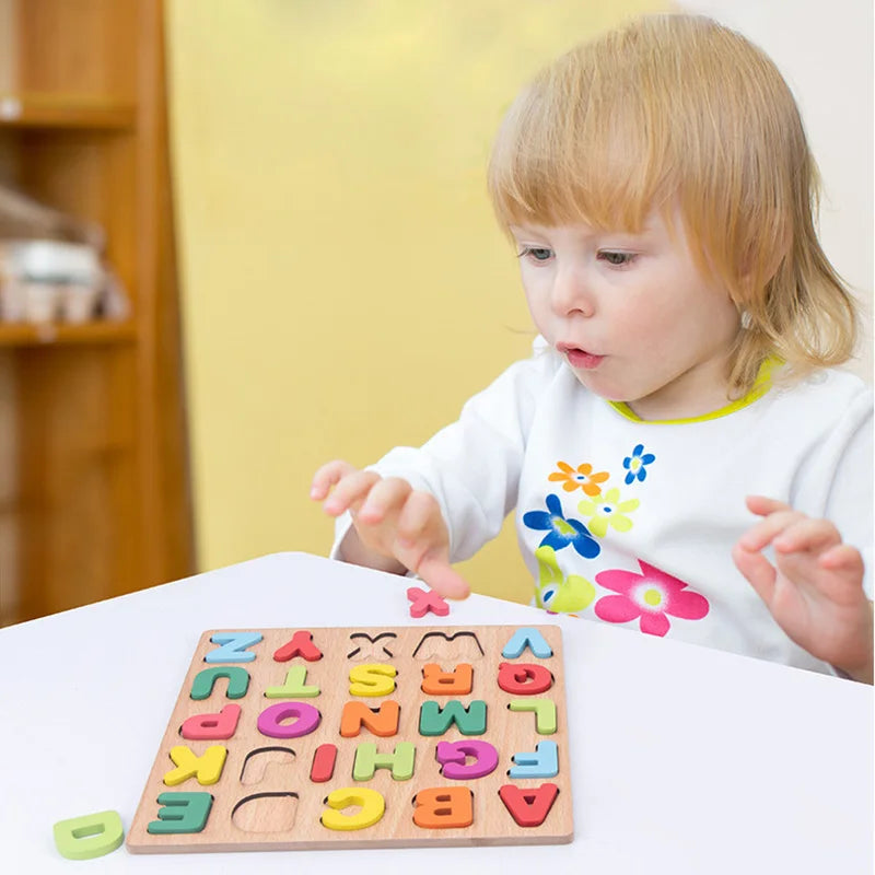 Montessori houten puzzel educatief speelgoed