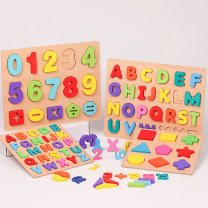 Montessori houten puzzel educatief speelgoed