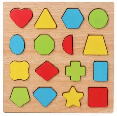 Montessori houten educatief babypuzzelspeelgoed