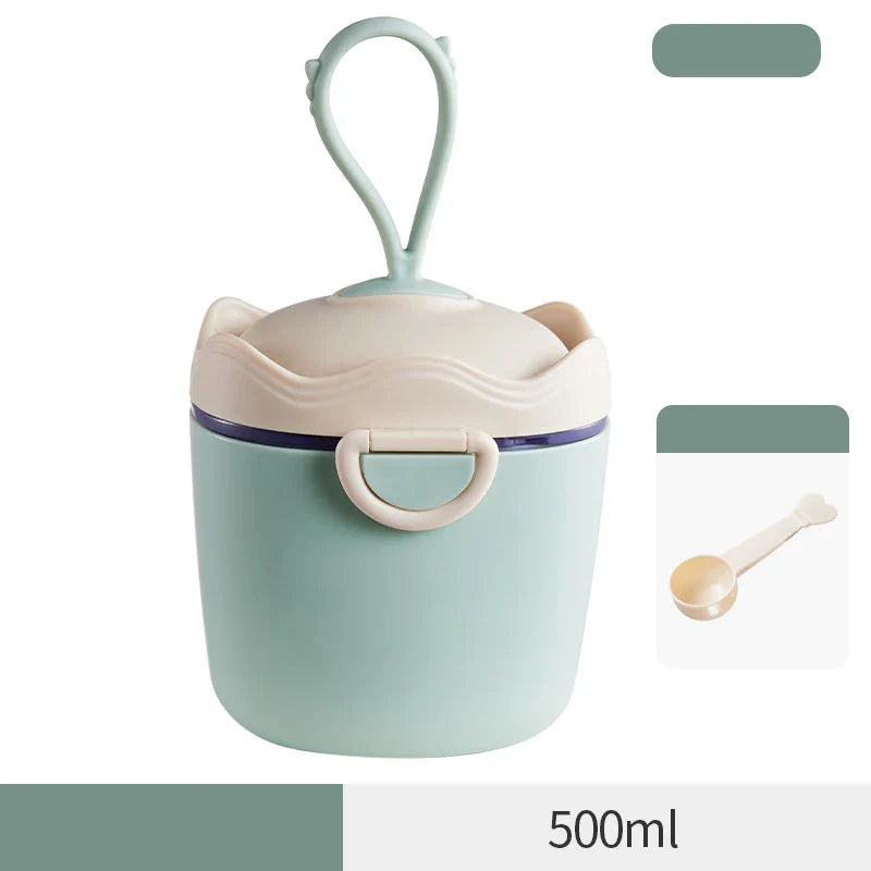 Portable Baby Formula Dispenser with Scoop - 330/500mL