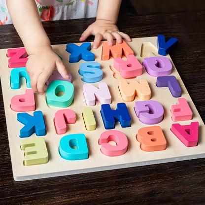 Montessori houten puzzel educatief speelgoed