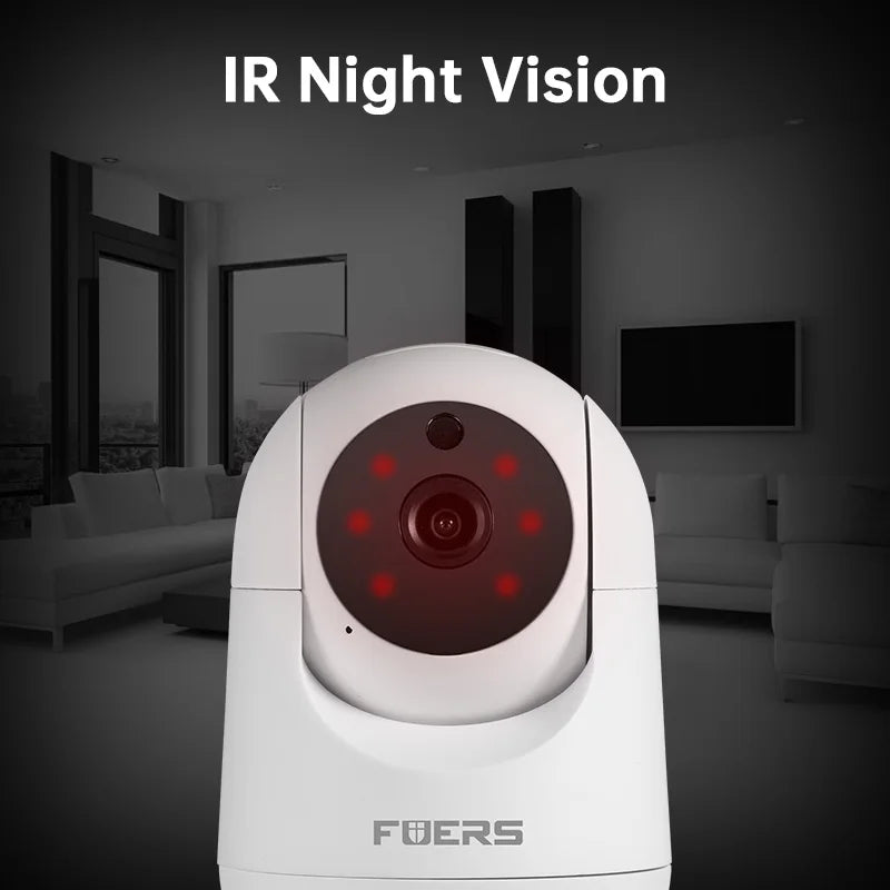 Fuers 3MP WiFi-camera: slimme huisbewaking en babyfoon