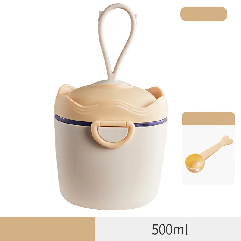 Portable Baby Formula Dispenser with Scoop - 330/500mL