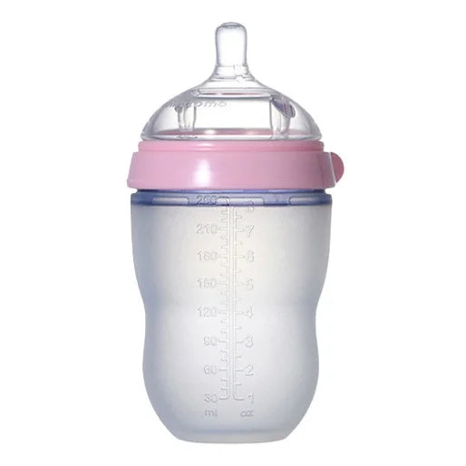 Babyfles met siliconen handvat - 150 ml/240 ml