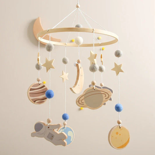 Babybedbel rammelaars in Boho-stijl