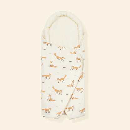 Pasgeboren Baby Swaddle Wrap met Hoofd Bescherming