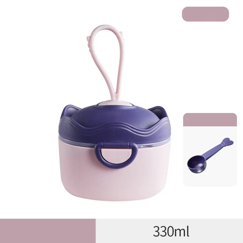 Portable Baby Formula Dispenser with Scoop - 330/500mL