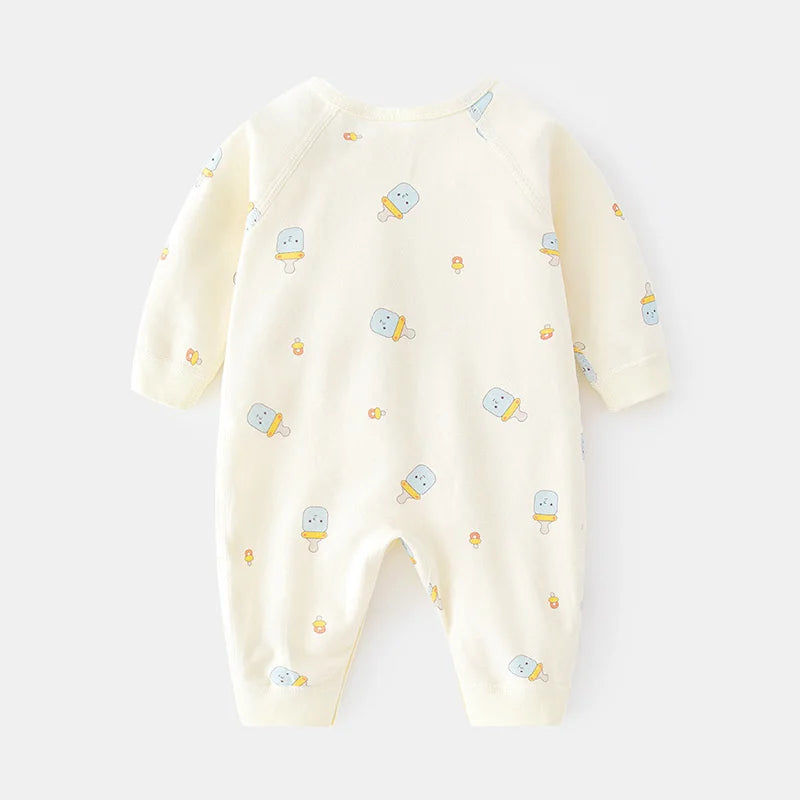 Pasgeboren katoenen romper jumpsuit voor meisjes en jongens