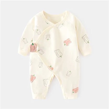 Pasgeboren katoenen romper jumpsuit voor meisjes en jongens