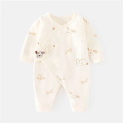 Pasgeboren katoenen romper jumpsuit voor meisjes en jongens